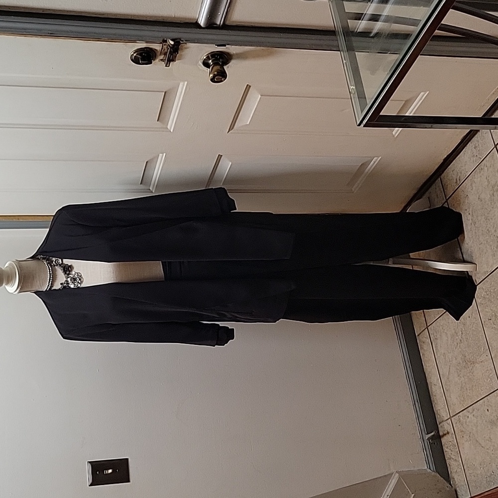 Black pantsuit